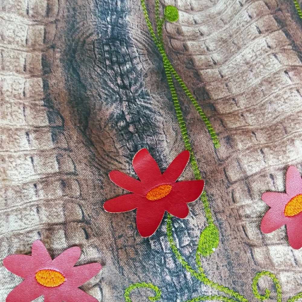 Embroidered skirt - Made in France - Size 2